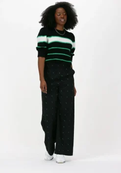 zwarte gestuz wijde broek hannie hw pants