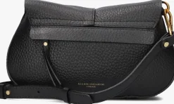 zwarte gianni chiarini schoudertas helena round 11088