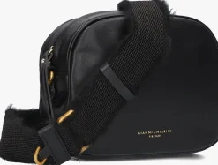 zwarte gianni chiarini schoudertas nina