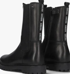 zwarte giga chelsea boots g4468o
