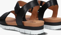 zwarte giga sandalen g4420