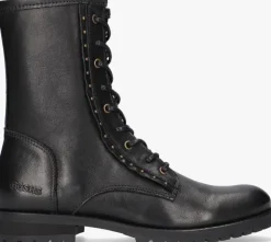 zwarte giga veterboots g3801