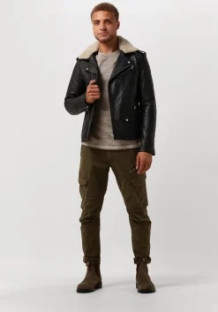 zwarte goosecraft leren jas gallery544