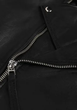 zwarte goosecraft leren jas gc mercury biker