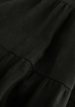 zwarte greek archaic kori midi jurk 130431