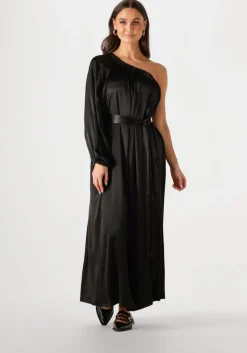 zwarte greek archaic kori maxi jurk 130902