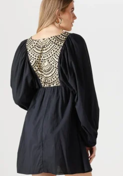 zwarte greek archaic kori mini jurk 330432