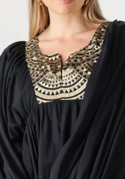 zwarte greek archaic kori mini jurk 330432