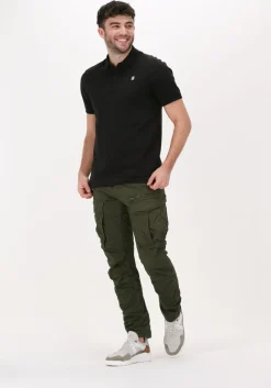 zwarte g-star raw polo dunda slim polo s/s