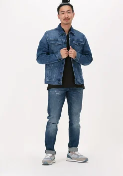 zwarte g-star raw polo dunda slim polo s/s