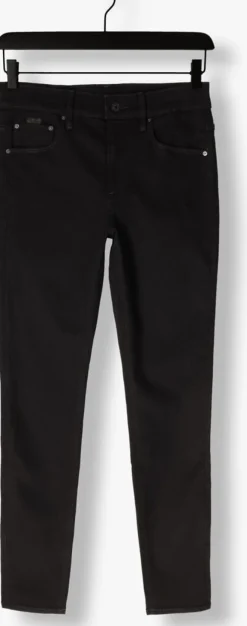 zwarte g-star raw skinny jeans 3301 skinny wmn