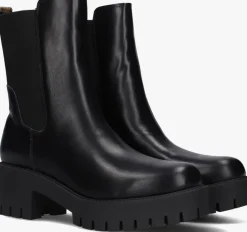 zwarte guess chelsea boots warin