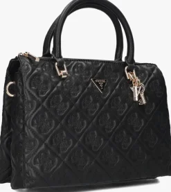 zwarte guess handtas adelasia multi comp satchel