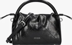 zwarte guess handtas amys drawstring crossbody