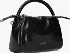 zwarte guess handtas amys drawstring crossbody