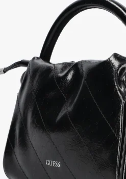 zwarte guess handtas amys drawstring crossbody