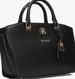 zwarte guess handtas queensland luxury satchel
