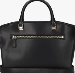 zwarte guess handtas queensland luxury satchel