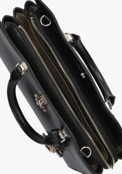 zwarte guess handtas queensland luxury satchel