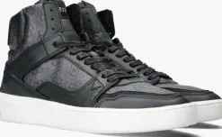 zwarte guess hoge sneakers verona basket mid