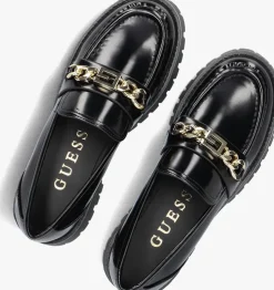 zwarte guess loafers almosty