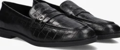 zwarte guess loafers sadien