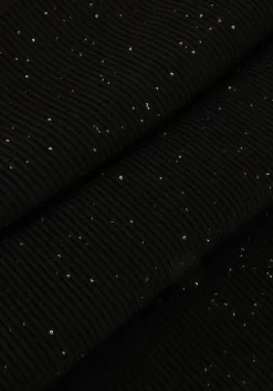 zwarte guess longsleeves ls micro sequin rib lea swtr