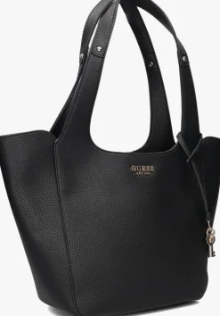 zwarte guess schoudertas helina tote