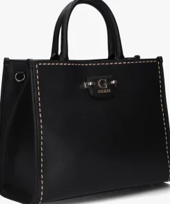 zwarte guess schoudertas nastra 2 comp tote