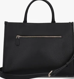 zwarte guess schoudertas nastra 2 comp tote
