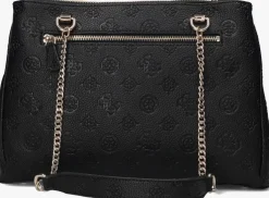 zwarte guess schoudertas cresidia status