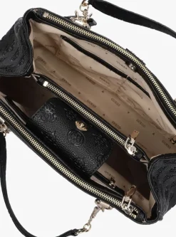 zwarte guess schoudertas cresidia status