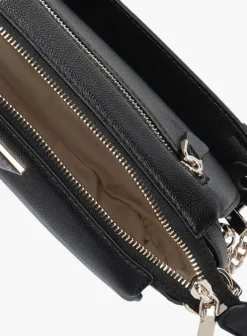 zwarte guess schoudertas fedora shoulder bag