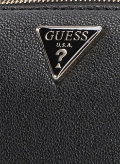 zwarte guess schoudertas fedora shoulder bag