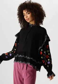zwarte harper & yve blouses joan-ls