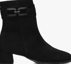 zwarte hassia enkellaarsjes 304852