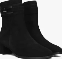 zwarte hassia enkellaarsjes 304852