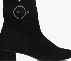 zwarte hassia enkellaarsjes 303095