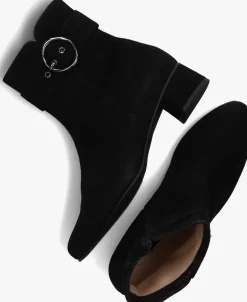 zwarte hassia enkellaarsjes 303095