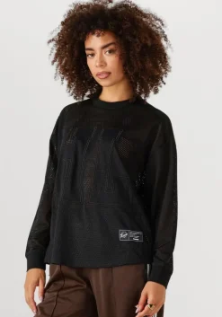 zwarte haute l'amitié tops & t-shirts drift ls sports blouse