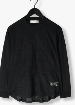 zwarte haute l'amitié tops & t-shirts drift ls sports blouse