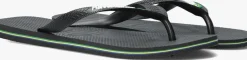 zwarte havaianas teenslippers brasil logo