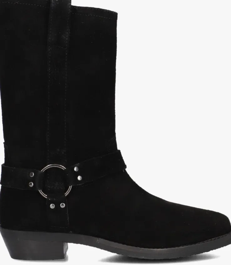 zwarte hip cowboylaarzen h437