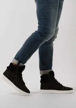 zwarte hub hoge sneakers dublin 2.0