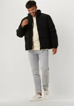 zwarte hugo gewatteerde jas biron2341