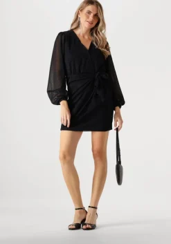 zwarte hvisk schoudertas halo embellished