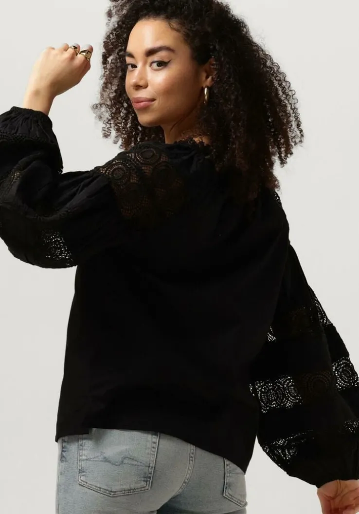 zwarte ibana blouses tasmia