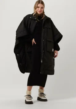 zwarte ibana midi jurk doloris