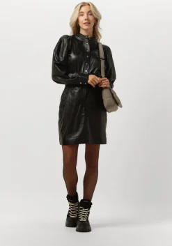 zwarte ibana mini jurk dries