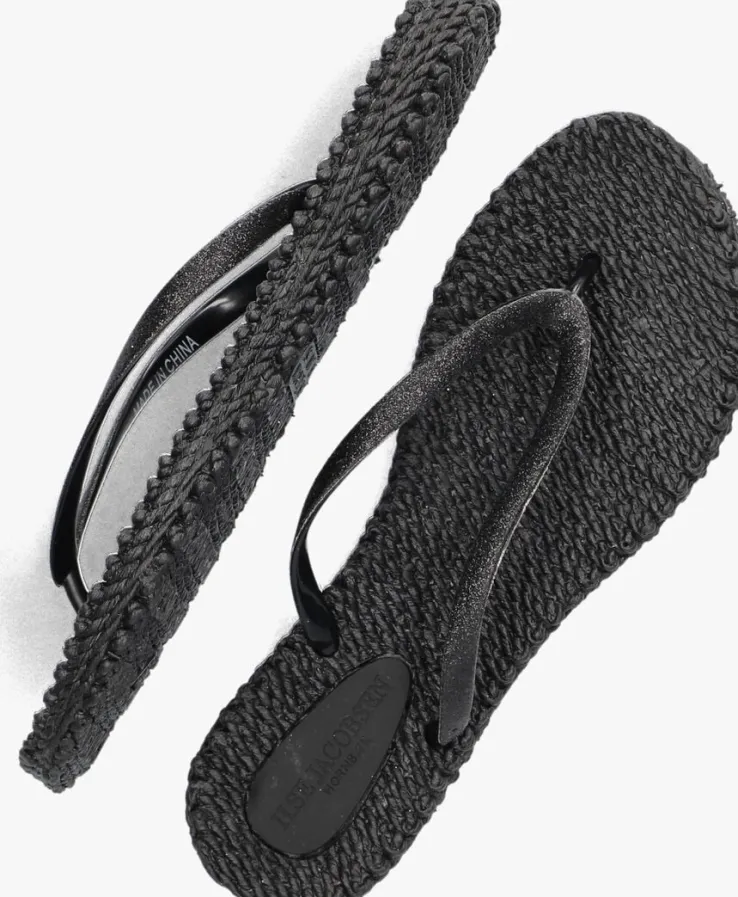 zwarte ilse jacobsen teenslippers cheerful01